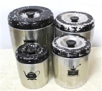 4 Piece canister set