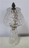 Glass Electric Lamp - 12 1/2" tall