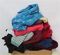 Tray Lot of Assorted Women's Clothes