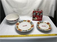 Coca-cola Bowl Plates - 75th Anniversary