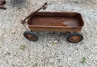 Vintage Metal Radio Flyer Wagon