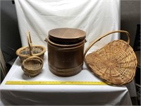 Vintage Wooden Baskets