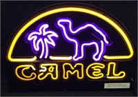 CAMEL NEON SIGN, 24’’L BY 17’’H