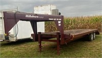 1986 Hillsboro Goose Neck 24’ Trailer