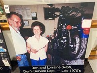 Don & Lorraine Selph 1970's 48"x48"