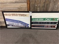 (2) HOG Club Banners