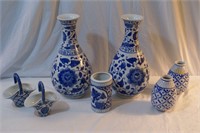 Ceramic vase collection