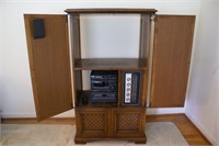 Vintage Home Entertainment Cabinet