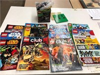 Lego magazines and Minecraft Legos