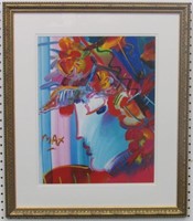 Blushing Beauty Giclee By Peter Max