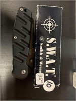 SMITH & WESSON SWAT BLACK OPS  KNIFE