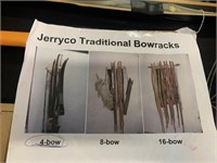 JERRYCO TRADITIONAL BOWRACK- 4 BOW