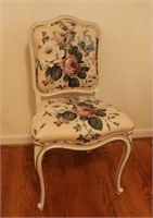 Floral Louis XV Style Chair