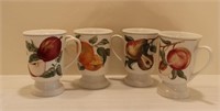 4 Pcs American Atelier Mug Set- Blossom Breeze