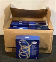 (10) Boxes Of Physical 50' LED Rope Lights