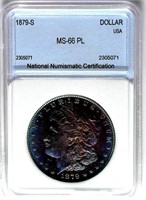 1879-S Morgan NNC MS-66 PL