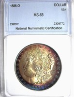 1885-O Morgan NNC MS-65