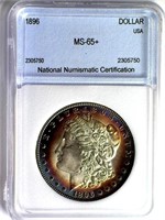 1896 Morgan NNC MS-65+ $450 GUIDE