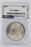 1889 Morgan PCI MS-65+ LIST FOR $425