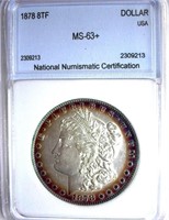 1878 Morgan NNC MS-63+ $500 GUIDE