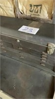 16 drawer Kennedy Heavy Duty Tool Box, 4’ tall,