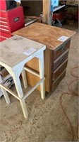 2 WorkBenches 1 With Drawers 36” Tall
