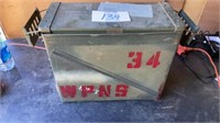 Large Vintage Ammo Box