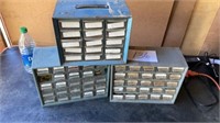 3 Screw Cabinets With Contents 2 9x12’s and 1