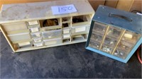 2 Parts Bins With Contents