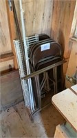 Folding Chairs wire Rack Etc