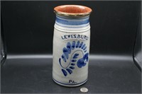 Lewisburg, PA, Stoneware Pottery Vessel