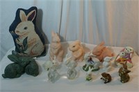Assorted Bunny Figurines