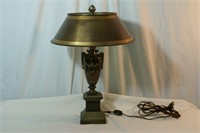 Metal Trophy Table Lamp