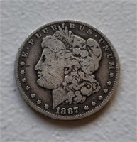 1887-O Morgan Dollar