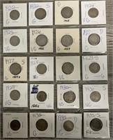 (20) Buffalo Head Nickels #1