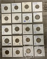 (20) Buffalo Head Nickels #4