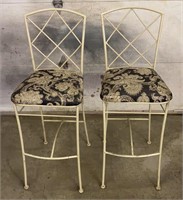 (2) Tall Bar Height Chairs