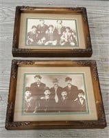 (2) Antique Photos In Frames