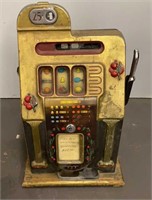 Vintage 25 Cent Slot Machine
