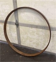 Antique Wagon Wheel Frame