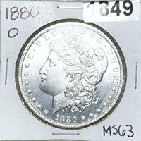 1880-O Morgan Silver Dollar CHOICE BU