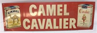 1950’S RJR CAMEL & CAVALIER ADVERTISING SIGN,
