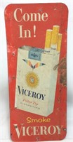 1950’S VICEROY CIGARETTE ADVERTISING, 25’’H