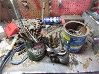 all drill bits & oil can