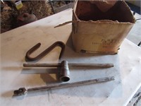 breaker bar, tool & nails