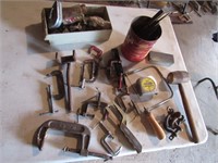 c clamps & hand tools
