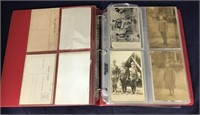 Binder Of U.S. Military Postcards WWI & WWII Era