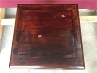 Vintage Oak Lamp Table