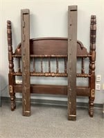 Antique Bed w/ Rails   NOT SHIPPABLE