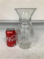 Crystal Vase   Approx. 19" Tall